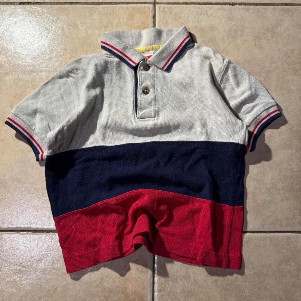 Vintage 90s mcdonalds kids cotton Polo Size 3T